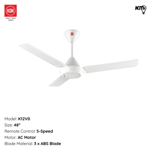 [MAT-0268] CEILING FAN ( KDK ) 56"