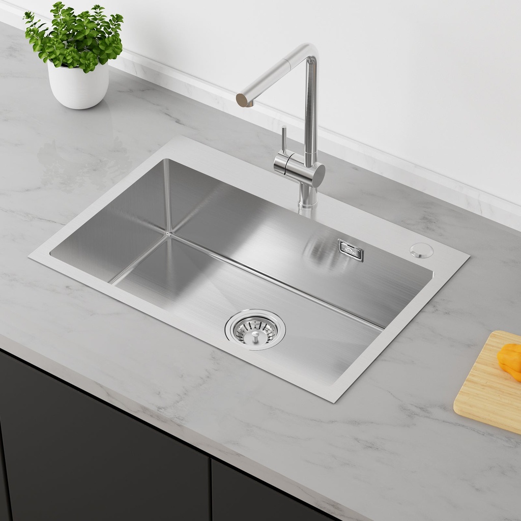 حوض مطبخ 100X120 MILANO