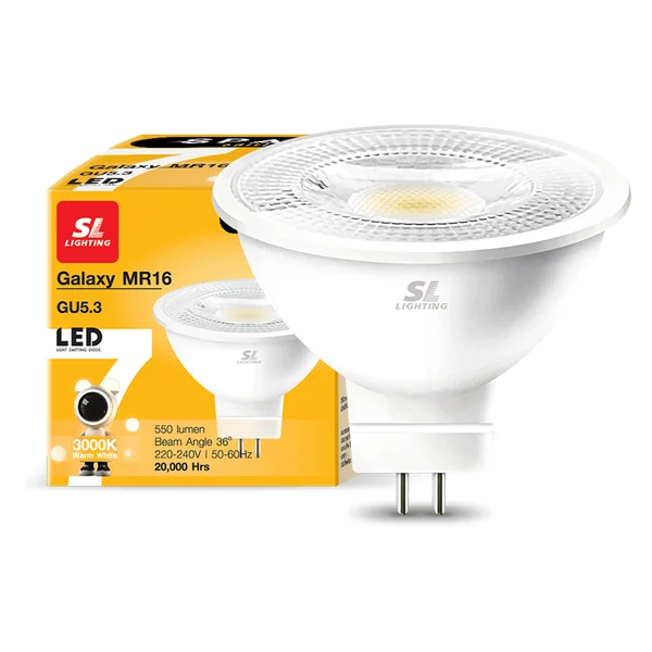 स्पॉटलाइट LED 7 वाट MR16 6500K डे-लाइट